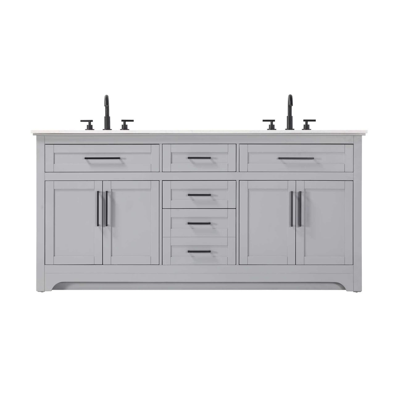 Nathaniel Double Bathroom Vanity 54 84 Inch