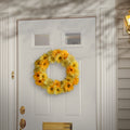 Cosmos Yellow 19 Inch Wreath