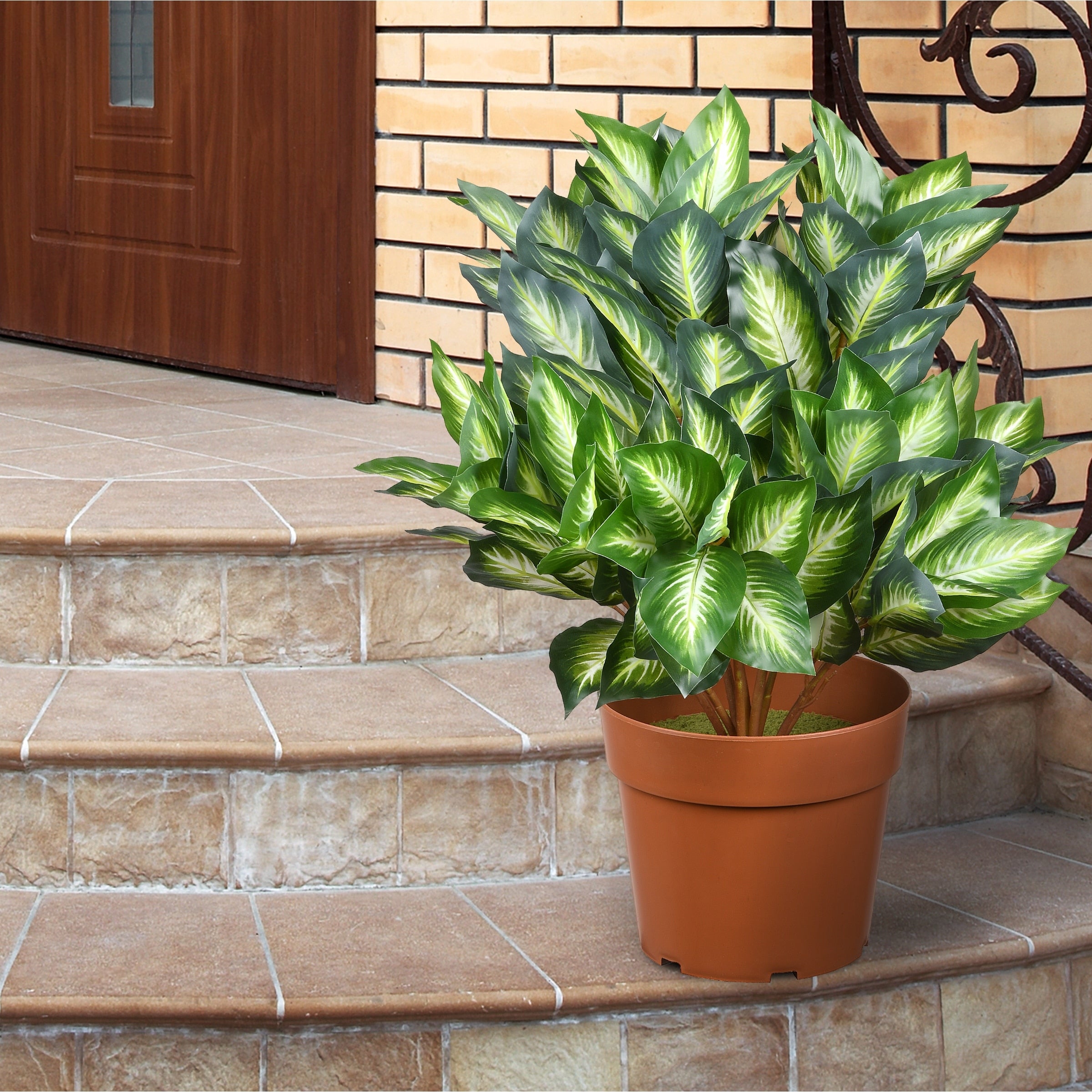 24 Artificial Hosta Plant
