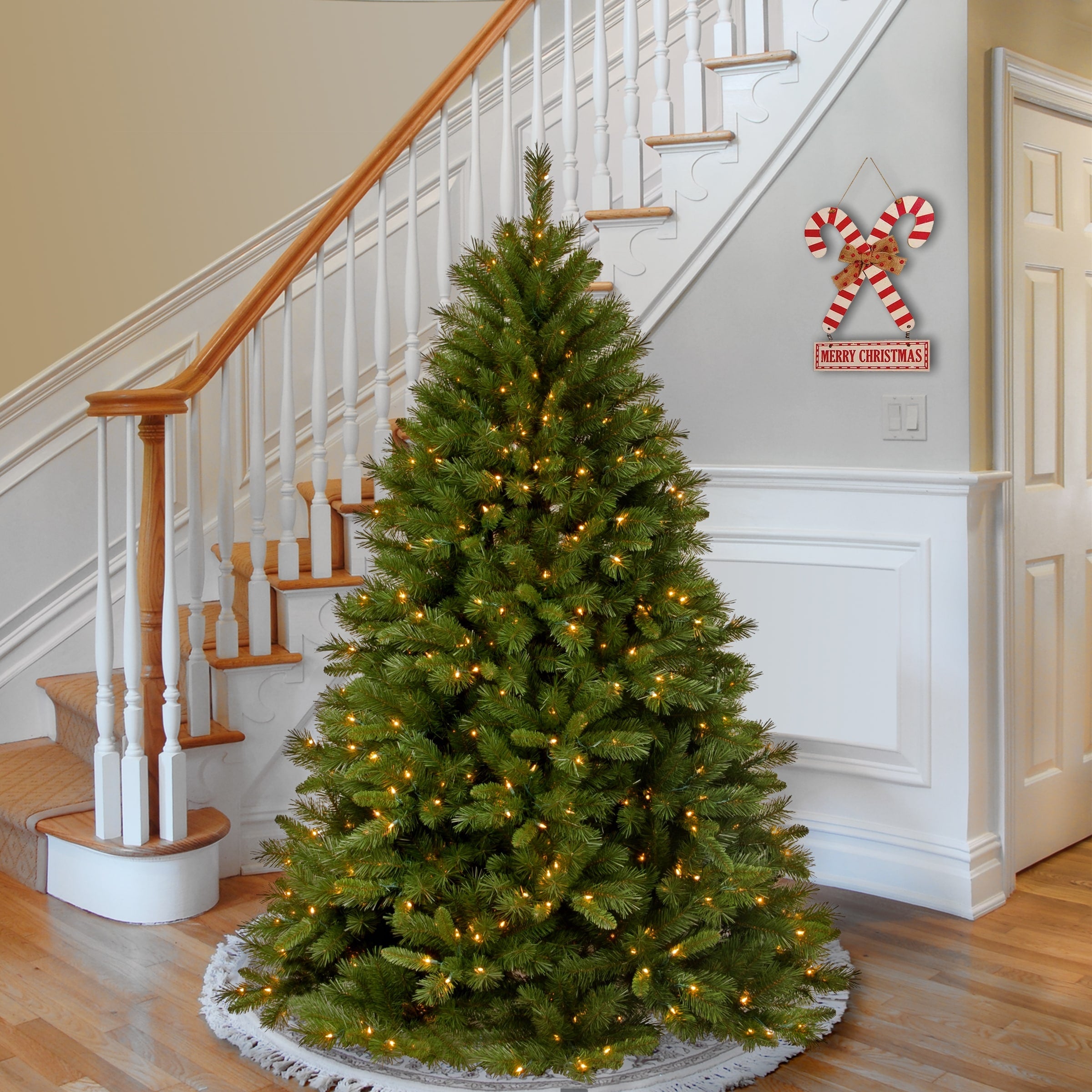 6.5 Ft. Winchester Pine Tree With Clear Lights