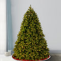 7.5 Foot Deluxe Downswept Douglas Fir Tree With Dual Color Led Lights