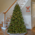 7.5 Ft. Downswept Douglas Fir Tree With Dual Color Led Cosmic Lights