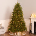 7.5 Foot Fir Pre Lit Or Unlit Artificial Christmas Tree