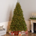 9 Ft. Dunhill Fir Tree With Clear Lights