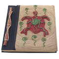 Handmade Natural Fiber Journal Red Turtle Indonesia
