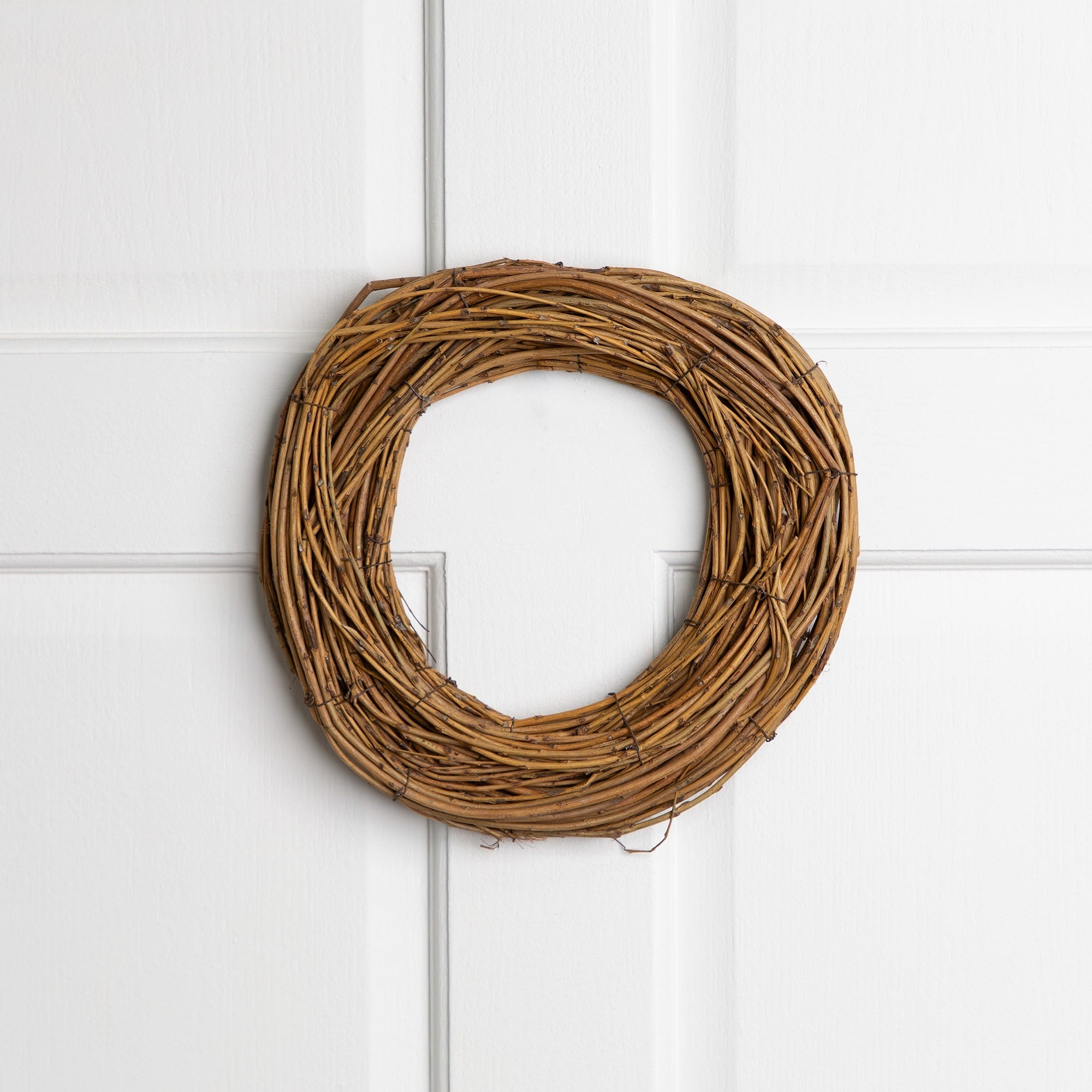 12 Brown Grapevine And Twig Artificial Spring Wreath N A