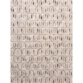Natural Hide Hand Tufted Leather Hide Gray Ivory Area Rug