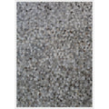Natural Hide Hand Tufted Leather Hide Silver Area Rug 8 X 10