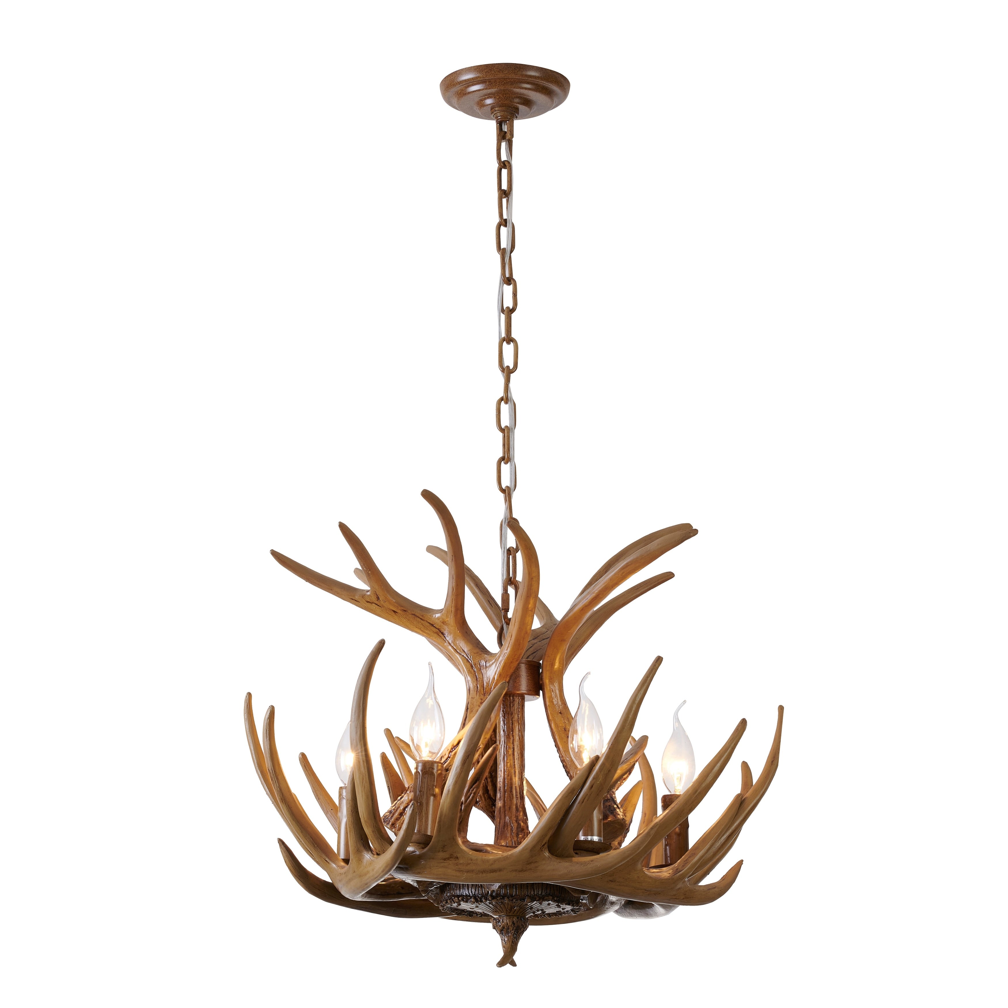 Natural Horn Color Antelop Antler Lighting
