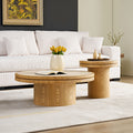Natural Nesting Table Coffee Table Center Table For Living Room Rustic Side Table Sofa Table Se T Of 2