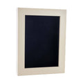 Natural Whitewash Wood Shadow Box Frame With Acrylic Front Black Suede Backing 30 Sizes