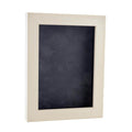 Natural Whitewash Wood Shadow Box Frame With Acrylic Front Dark Grey Suede Backing 30 Sizes