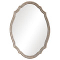 Natural Wood Wall Mirror.