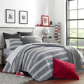 Nautica Craver Grey Cotton Comforter Set