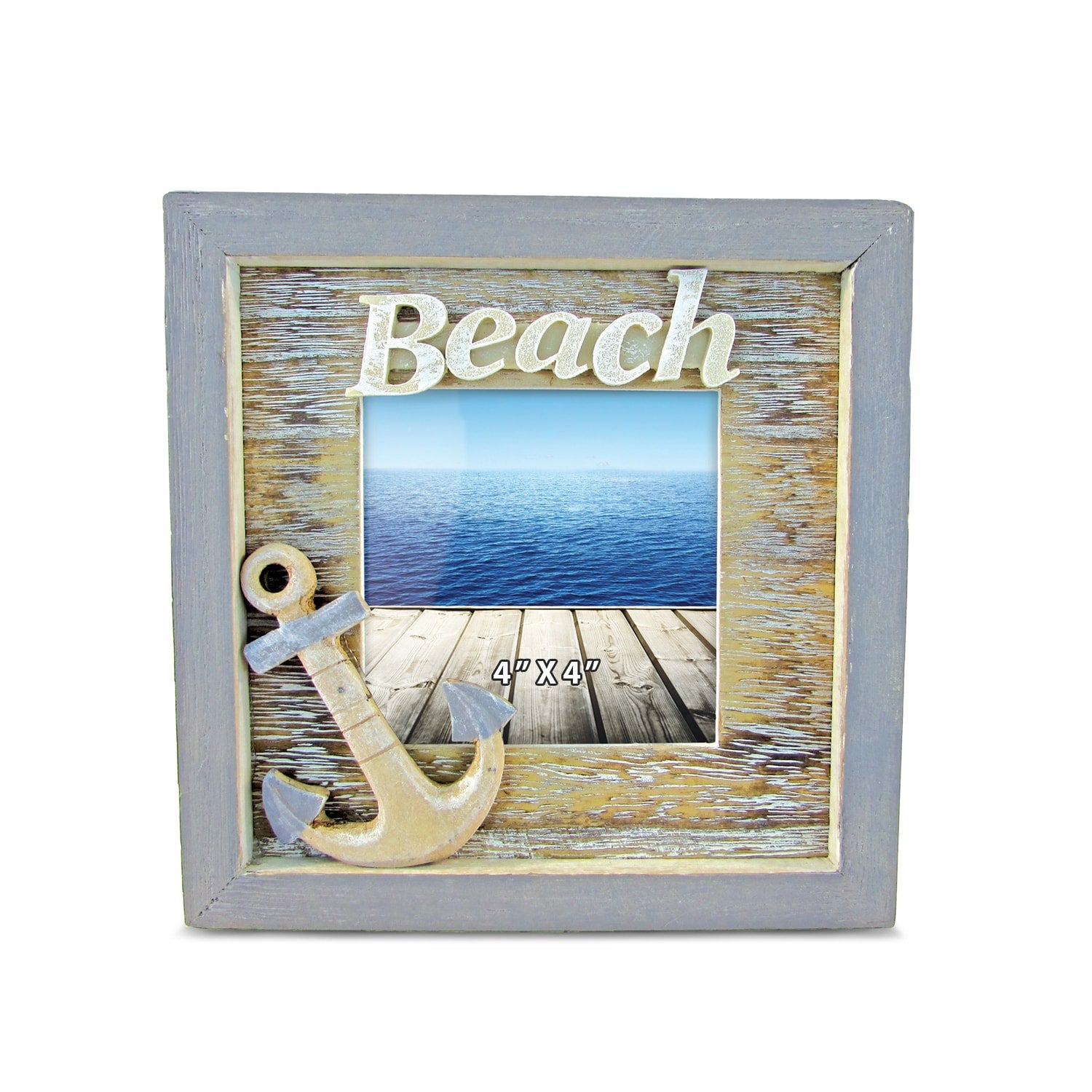 Nautical Decor Vintage Beach Frame