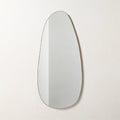 Navone Unlacquered Brass Wall Mirror 36''x32''