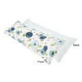 Navy Blue And Pink Watercolor Floral Body Pillow Case Pillow Not Included Blush Green White Shabby Chic Rose Flower