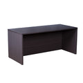 Nea Desk Shell 60 Inch Commercial Top Driftwood Smoke Gray Wood
