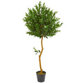 Nearly Natural Olive Topiary 58 Inch Uv Resistant Artificial Tree
