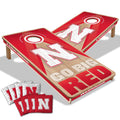 Nebraska Cornhuskers Ncaa 2X4 Professional Cornhole Board Set