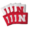 Nebraska Cornhuskers Ncaa Dual Sided Pro Stop Slide Cornhole Bags
