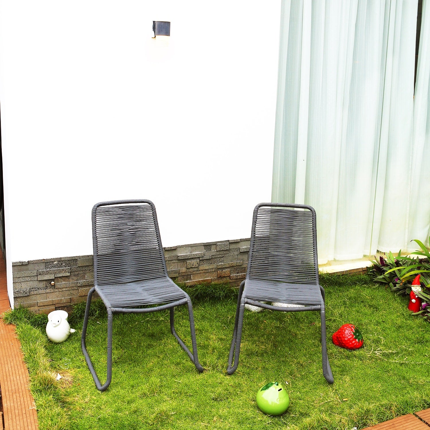 Neil Stackable Dining Chair Set Of 2
