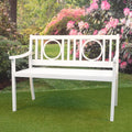 Nelson Outdoor Metal Bench