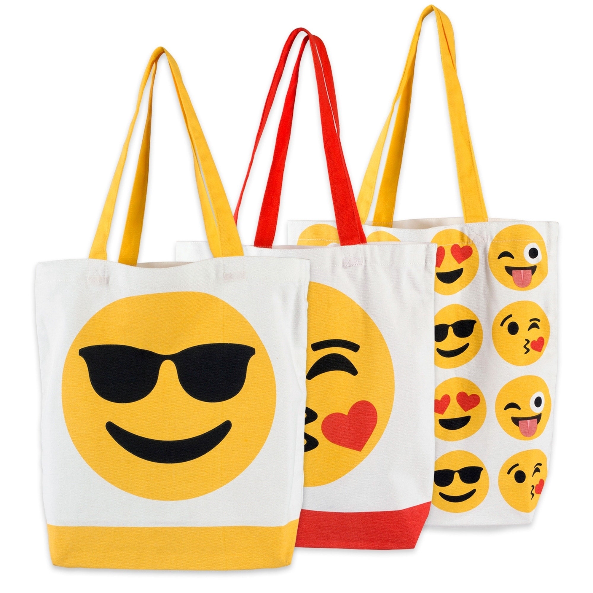 Neon Canvas Bag Set Of 3