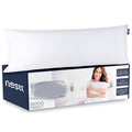 Nestl Bedding 100 Cotton Cover Premium Down Alternative Body Pillow