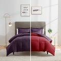 Clara Clark Down Alternative Reversible Comforter Set