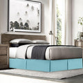 Nestl Bedding Luxury Pleated Queen Size Bed Skirt 14 Drop