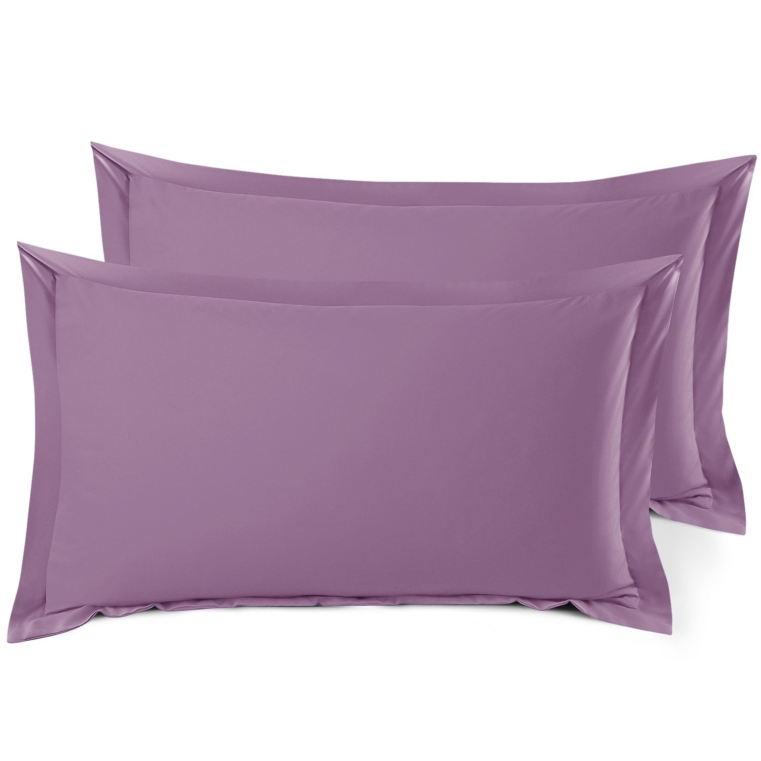 Nestl Bedding Soft Double Brushed Microfiber Pillow Shams Set Of 2