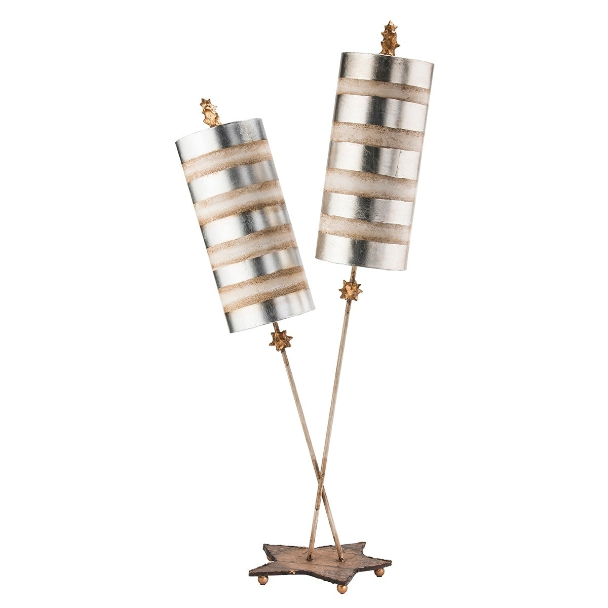 Nettle Luxe Silver Table Lamp