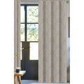 Neutral Paisley Designer Drapery Panel Set Of 2 Beige 100 Organic Cotton 2In 1 Construction Rod Pocket With Hidden Tab