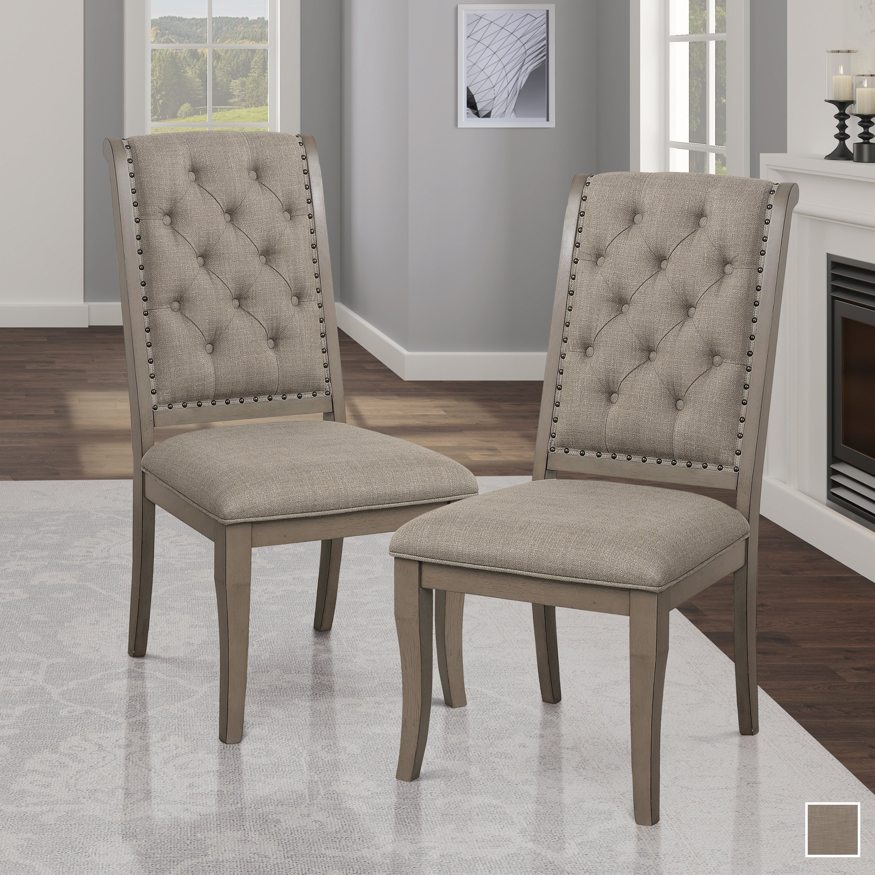 Nevaun Dining Chair Set Of 2