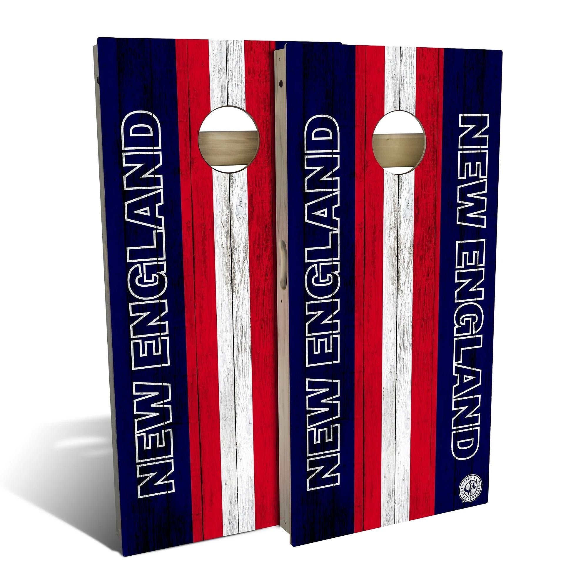 New England Football Cornhole Set Choose Your Size Accessories