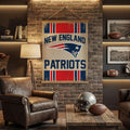 New England Patriots Canvas Wall Tapestry