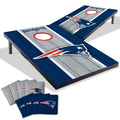 New England Patriots Nfl Compact 2X3 Tailgate Cornhole Board Set