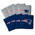 New England Patriots Nfl Dual Sided Pro Stop Slide Cornhole Bags