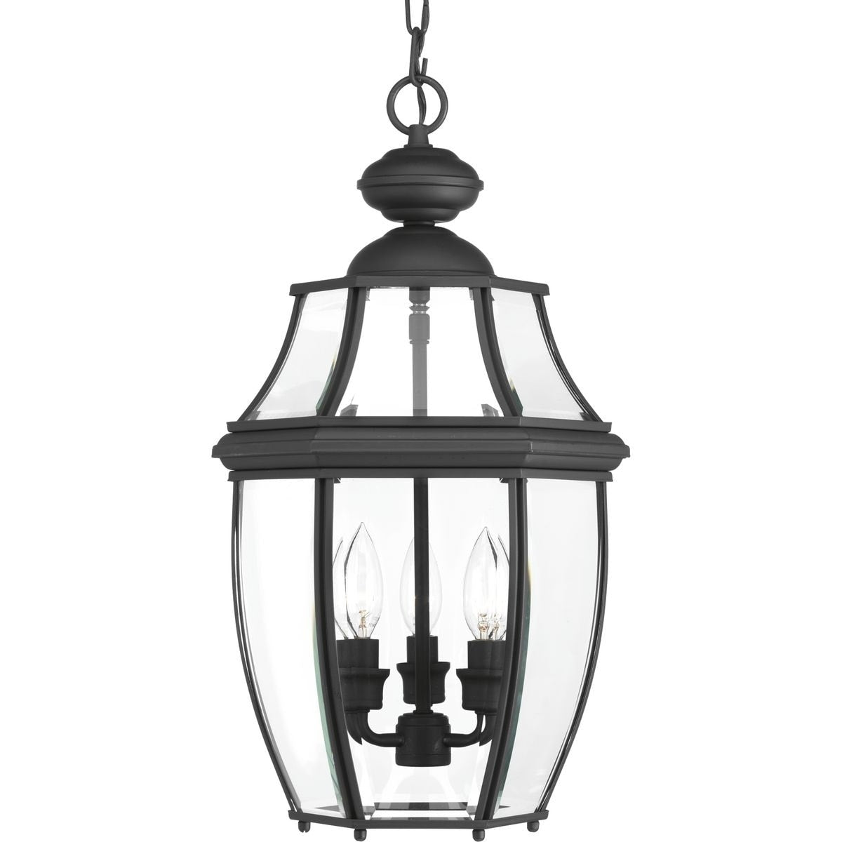 New Haven Aluminum 3 Light Hanging Lantern