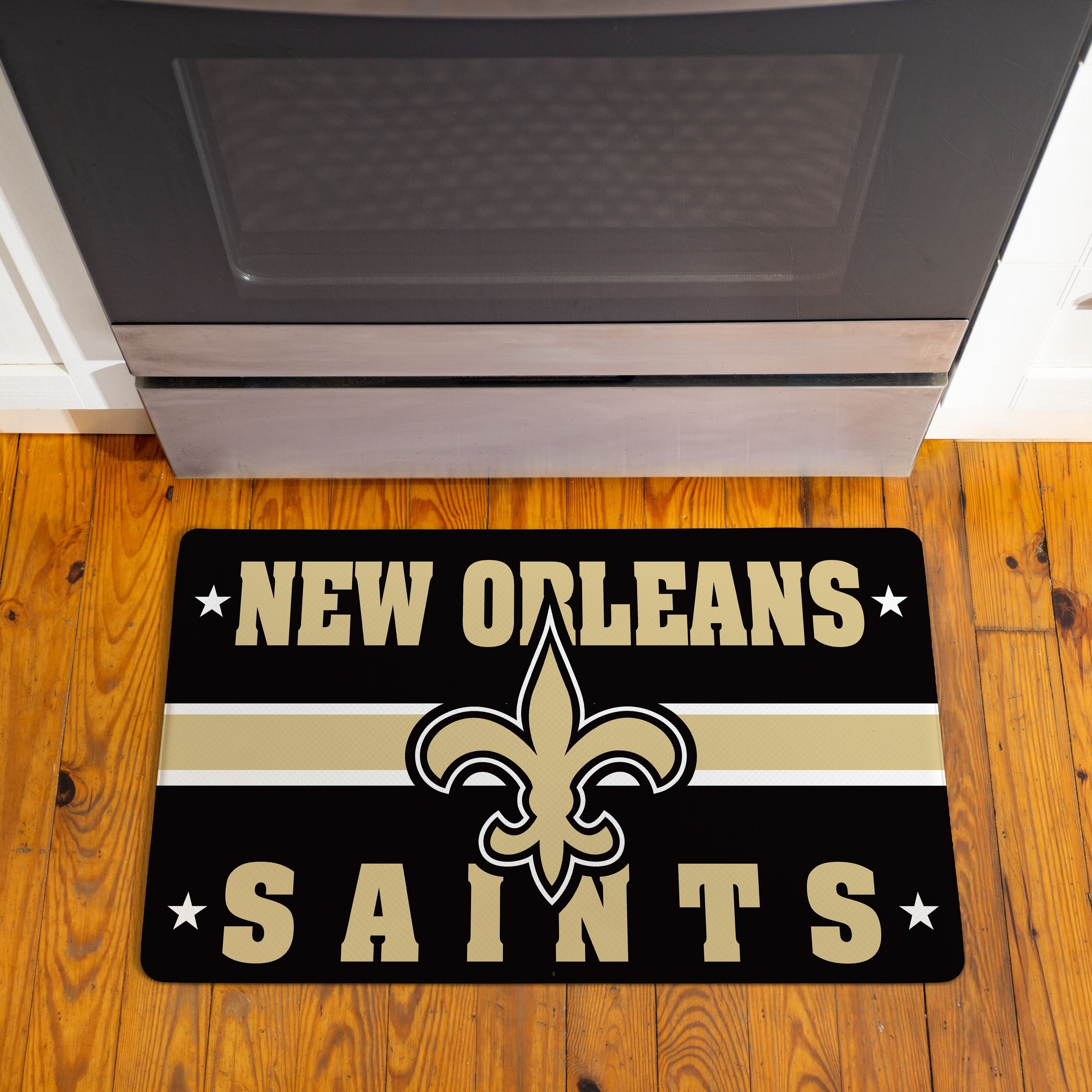 New Orleans Saints Anti Fatigue Door Mat 30 X 18