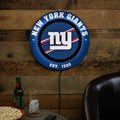 New York Giants Led Metal Lit Wall Sign Decor