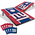 New York Giants Nfl Compact 2X3 Tailgate Cornhole Board Set