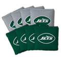 New York Jets Nfl Dual Sided Pro Stop Slide Cornhole Bags