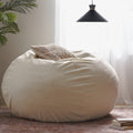 Newalla Modern Shearling 5 Foot Bean Bag By Christopher Knight Home