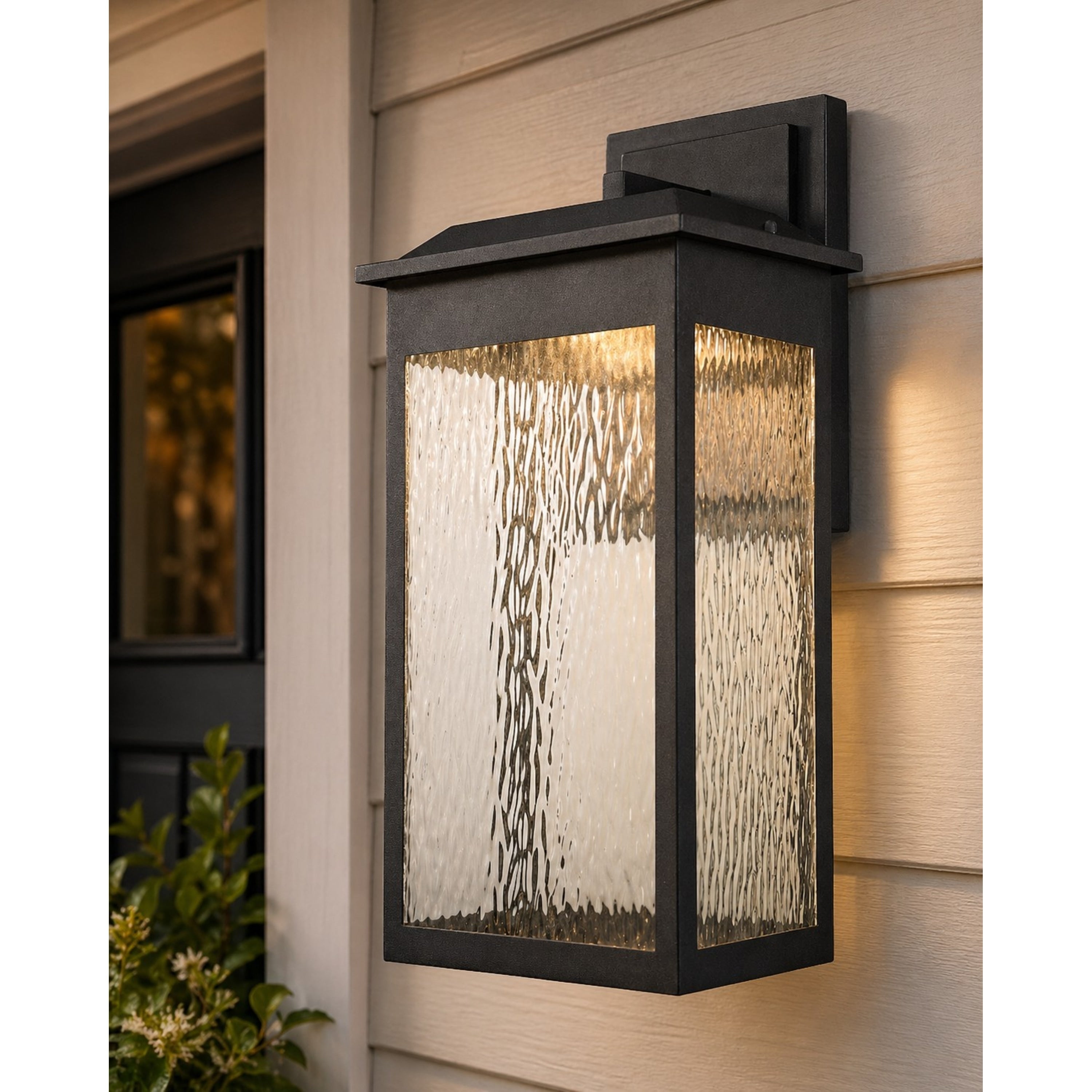 Newcastle 13 High 1 Light Outdoor Sconce Textured Matte Black 13 Inch Tall