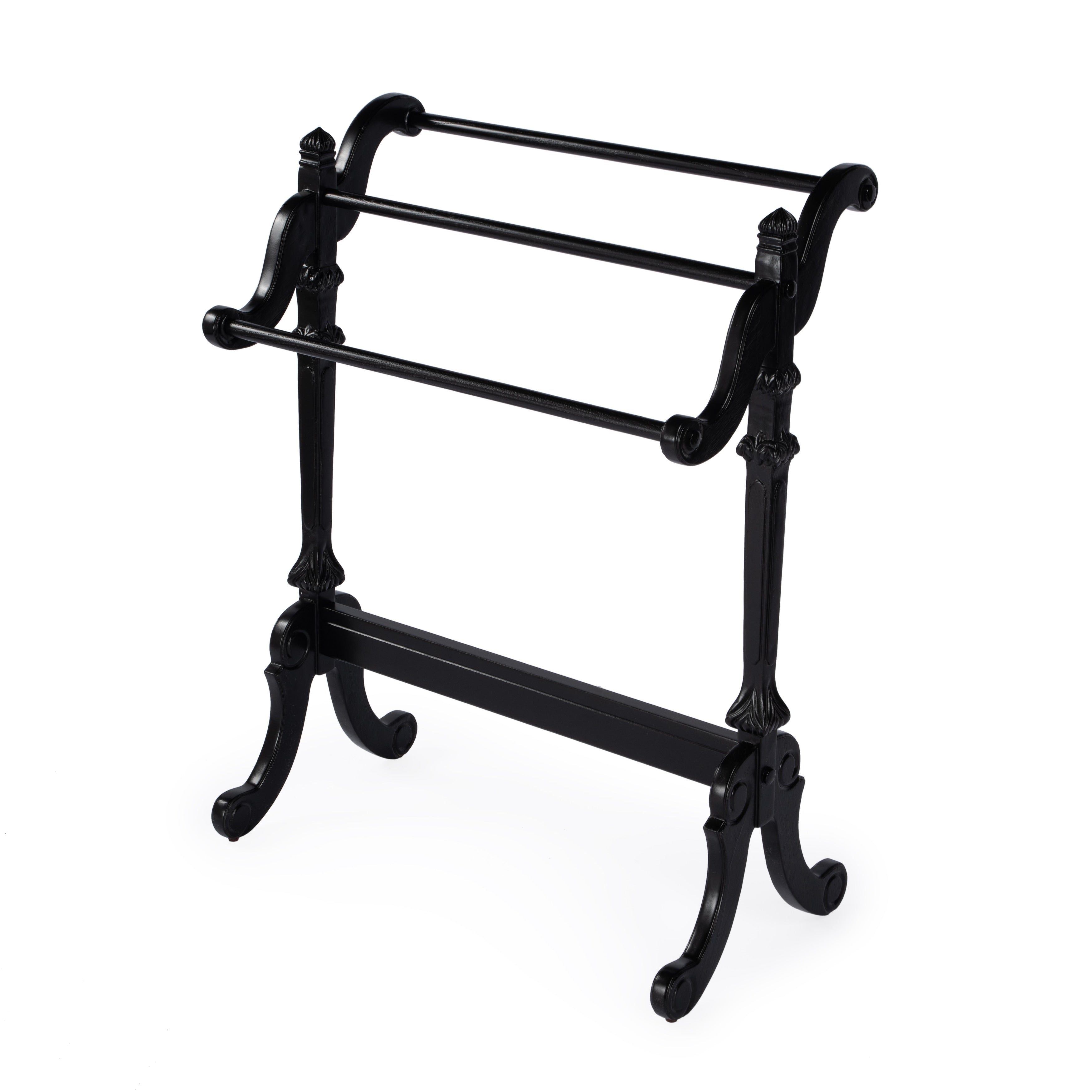 Butler Newhouse Black Licorice Blanket Stand