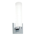 Newport 13.25 High 1 Light Sconce Chrome 13.25 Inch Tall