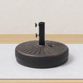 20 In. Round Hard Plastic Free Standing Umbrella Base