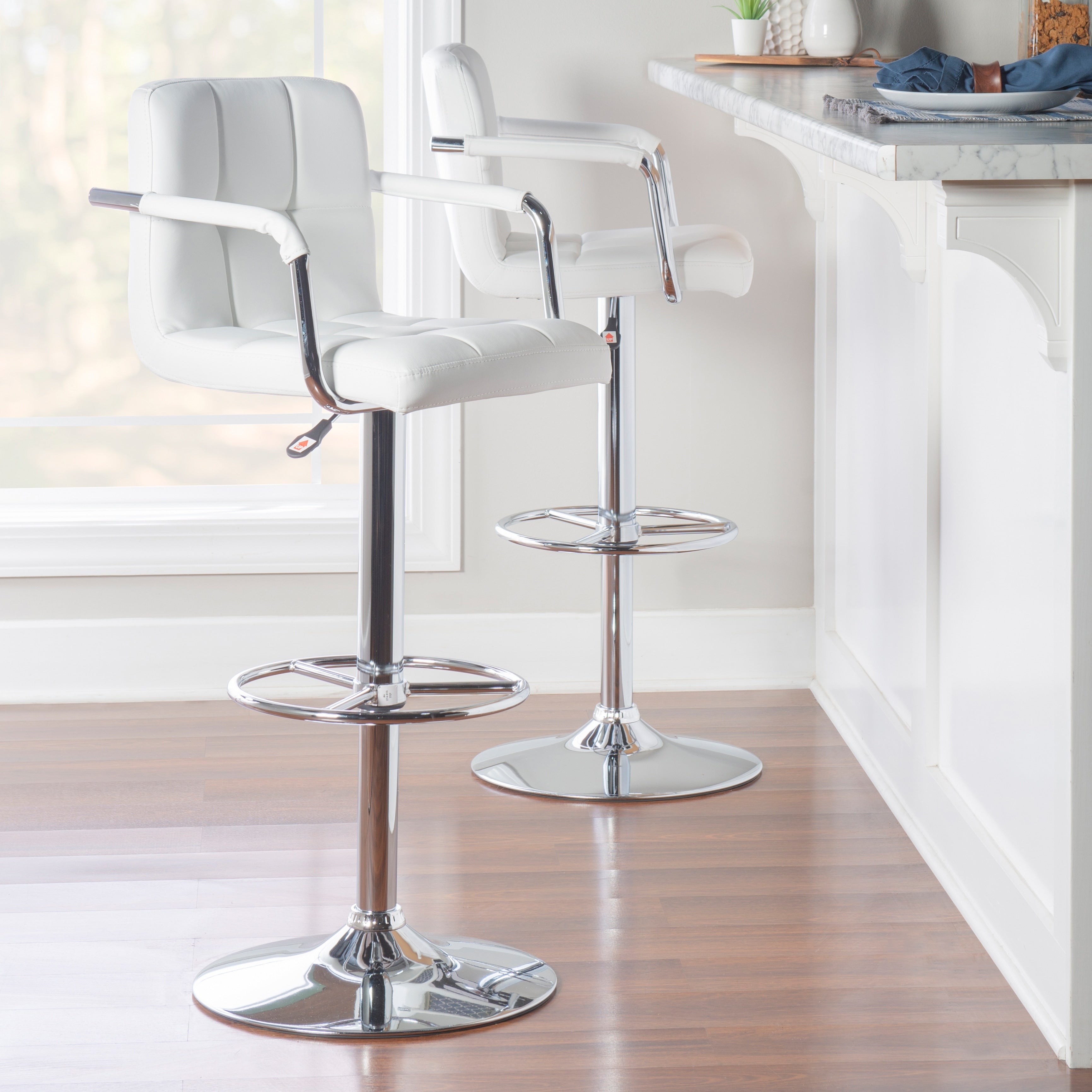 Powell Newport Quilted Barstool